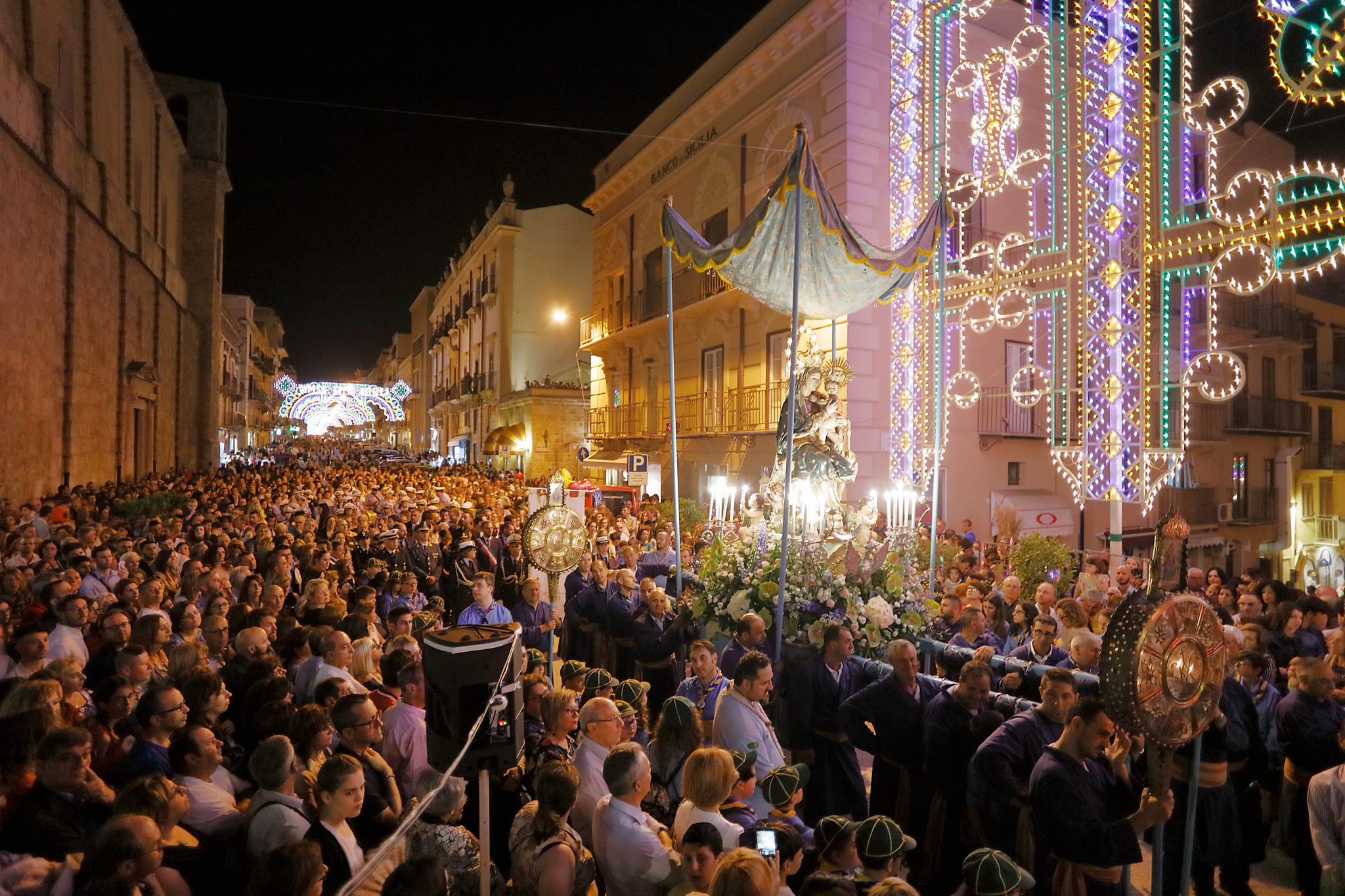 Dal 19 al 21 giugno: Festa della Madonna Maria SS. dei Miracoli ad Alcamo