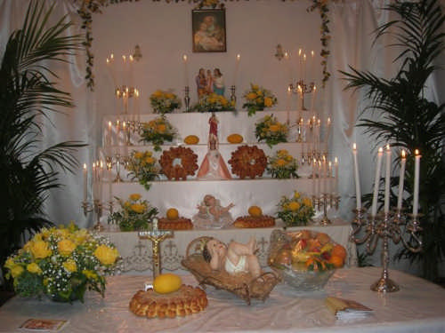 A Marzo, gli altari di San Giuseppe